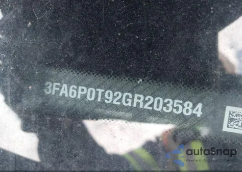 2016 Ford Fusion Se z USA, uszkodzony, nr VIN 3FA6P0T92GR203584